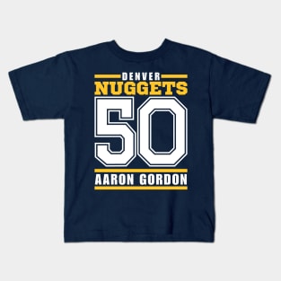 Denver Nuggets Gordon 50 Basketball Player Kids T-Shirt